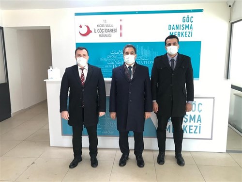 Gebze Kaymakamı Mustafa Güler'in Gebze İlçe Çalışma Grup Başkanlığımızı Ziyareti